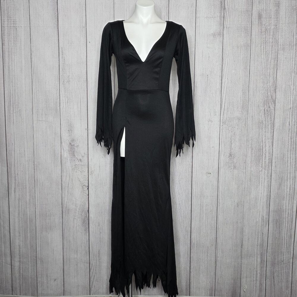 Vtg 1999 Elvira Mistress of the Dark Dress Halloween Costume Goth Horror, Small